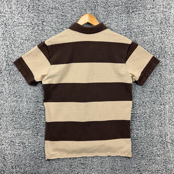 Vintage Nike Shirt Mens XL Colorblock Stripe Rugby Polo Streetwear Y2K - Picture 2 of 13